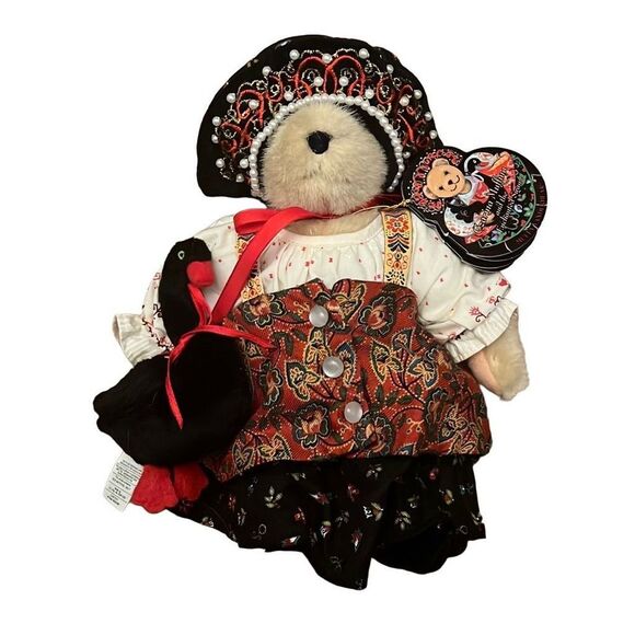 Vintage "Carina Muffina and the‎ Enchanted Swan" Bear nwt (1995) - Picture 1 of 4